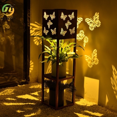 Güneş Kelebek Projeksiyon Işık Bahçe Villa Çiçek Standı Açık Su Geçirmez Bahçe Işık