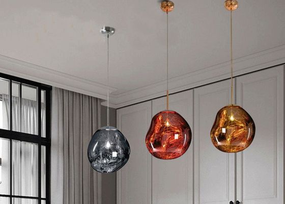 30CM Nordic LED Glass Dixon Lava Ball 10W E27 Modern Sarkıt Işık
