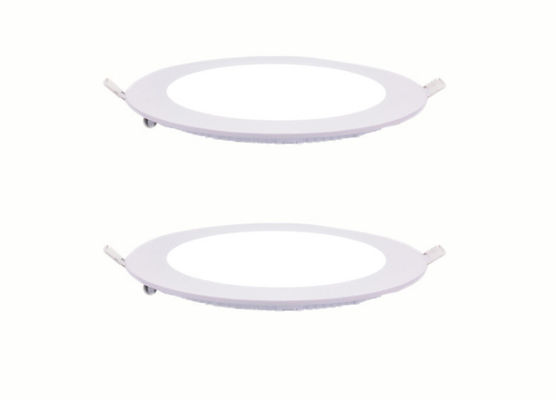 Ultra ince Beyaz Çap 90mm / 110mm Alüminyum LED Ticari Işık