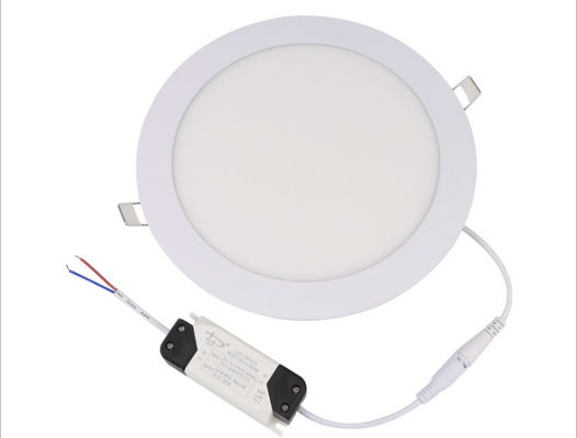 Ultra ince Beyaz Çap 90mm / 110mm Alüminyum LED Ticari Işık