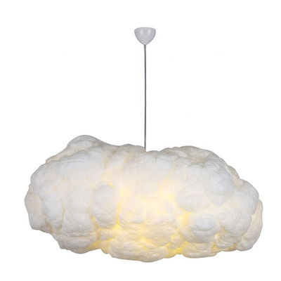 Beyaz Yüzen Bulut LED Modern Sarkıt Işıklar, Oturma Odası İçin Avizeler