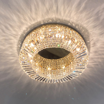 Oturma Odası / Yatak Odası için E14 Ev Dekorasyon Yuvarlak LED Tavan Işık H18cm