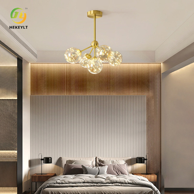 H370mm Yaratıcı Dekorasyon Kristal Oturma Odası Yatak Odası için Tavan Işık LED