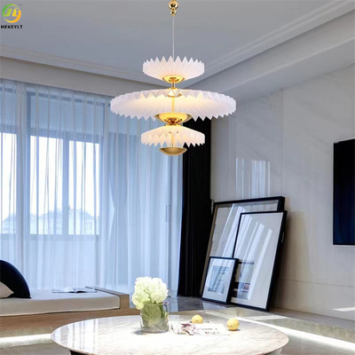 Akrilik Ev/Otel Metaller Sanat Pişirme Boyası Altın LED Modern Sarkıt Işık