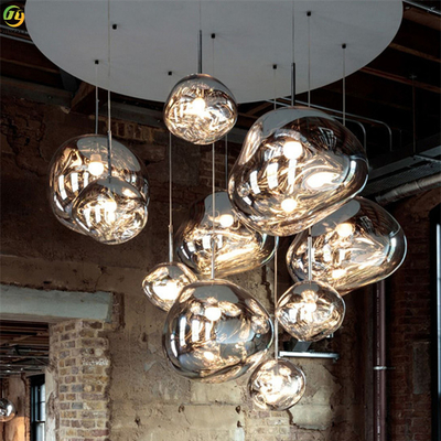 Ana Sayfa/Otel Metals Sanat Pişirme Boyası Altın E27 Modern Sarkıt Işık