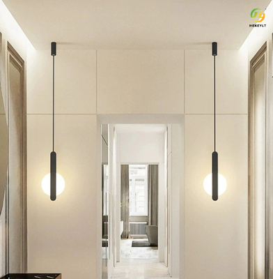 Showroom için Akrilik Demir LED Tri Nordic Kolye Işık
