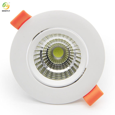 LED Downlight 5W 7W 9W 12W 15W Yuvarlak Buğu Önleyici COB Gömme LED Spot Işıklar