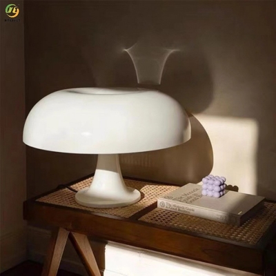 Classic Danish Mushroom Lamp polikarbonat Beyaz/turuncuYatak Odası 320mm Başucu Lambası