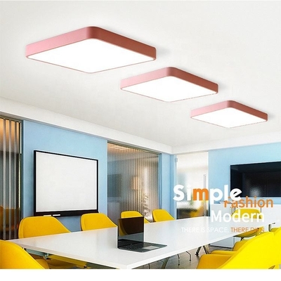 Cam Akrilik LED Tavan Işık Oturma Odası Ev Kapalı Avize
