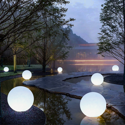 Led Dış Mekan Işıkları Peyzaj Avlu Bahçesi İçin Güneş Küresel Işıkları