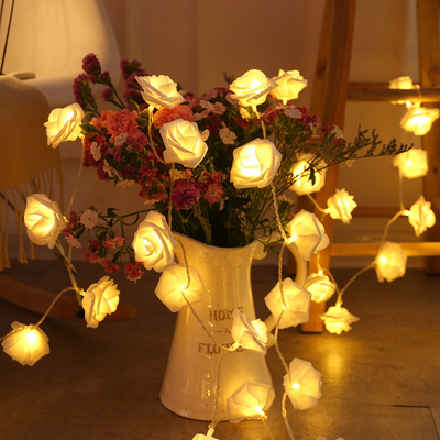 Gül Lamba Dize LED Noel Tatili Doğum Günü Düğün Dekorasyon Işık Dize