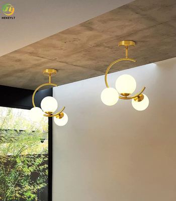11.81 inç Modern Çizgi Cam Kolye Işık G9 Yatak Odası Mutfak İçin Basit Aydınlatma