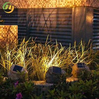 Güneş Dış Mekan Işıkları Bahçe Işıkları Bahçe Düzeni Taş Küçük Yard Dekorasyon Çim Peyzaj Su Geçirmez Spot