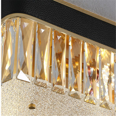 Konut E14 Altın Dikdörtgen LED Tavan Işığı Gürültüsüz.
