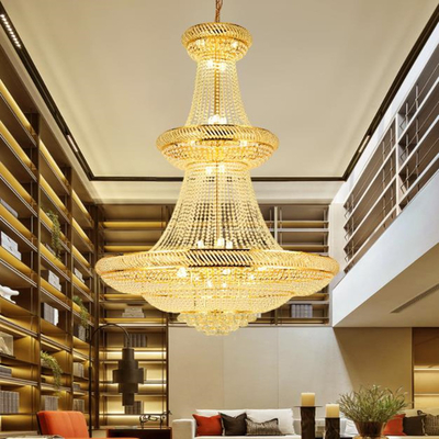 Dekoratif Restoran Altın Postmodern Avize Çapı 1000mm