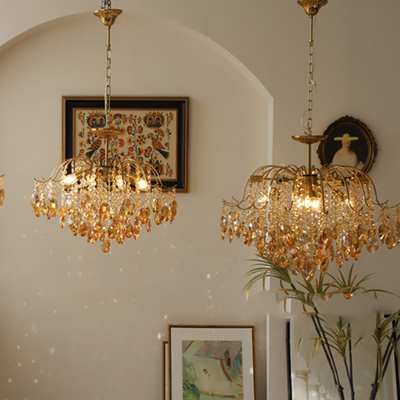 Ev Dekorasyonu Kristal Avize Sarkıt Işık Lüks Romantik Yatak Odası Yemek Oturma Odası